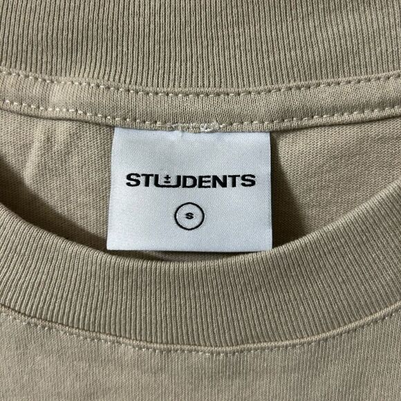 Students Men’s Tan Printed Graphics Cotton Tshirt(Size Small) - Picture 6 of 8